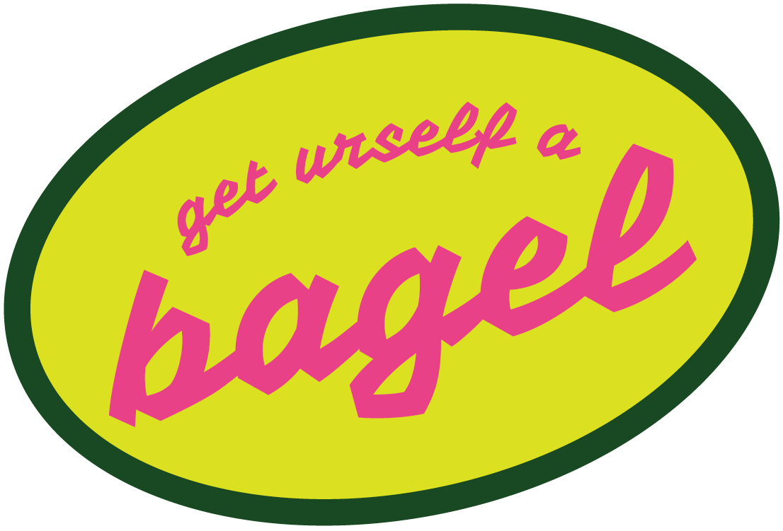 get urself a bagel sticker